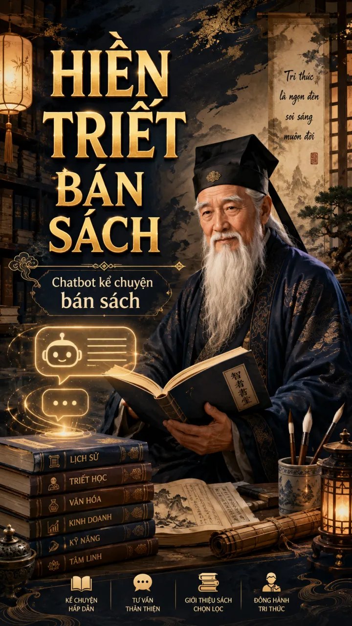 ChatBot GPT – Hiền Triết Bán Sách