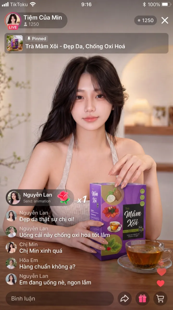 Chatbot Tạo video Livestream Cực Nhanh
