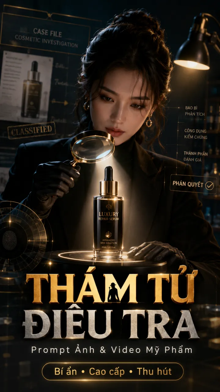 ChatBot GPT - Mẫu Review Sản phẩm Theo Dạng Thám Tử Điều Tra Cực HOT